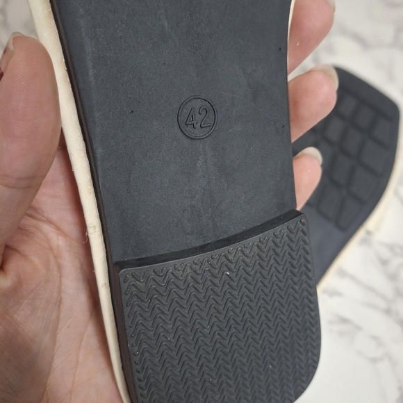 Iridescent Rhinestone Sandals - Picture 8 of 9